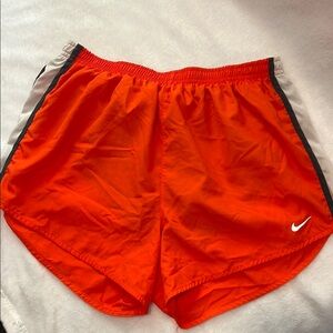 Nike Vibrant Orange Running Shorts